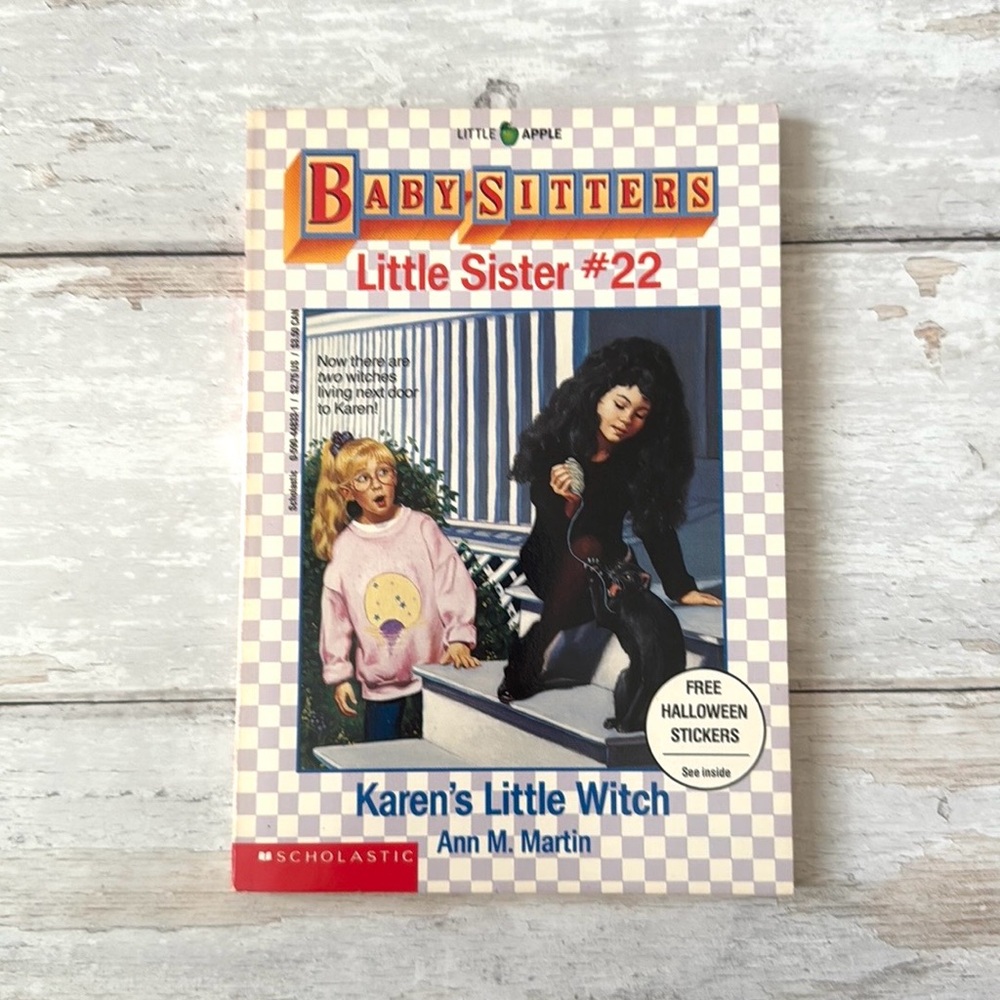 Babysitters Club Little Sister Series #22 Karen’s Little Witch Paperback Book